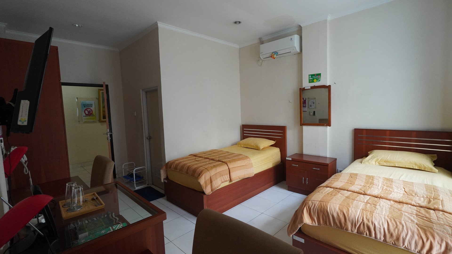 Kamar Asrama Standar Peserta